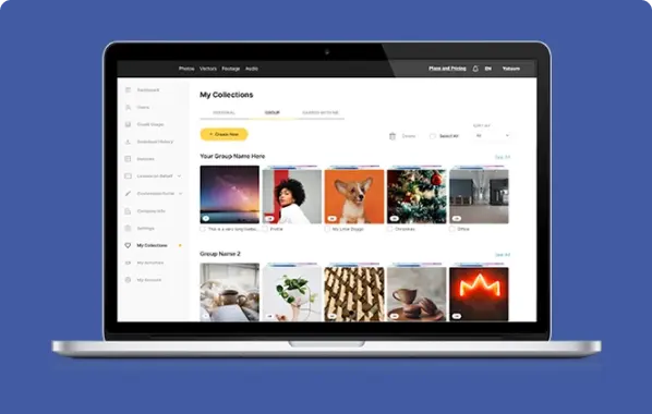 Developing a Customized B2B eCommerce Platform for A Stock Photo & Design Startup