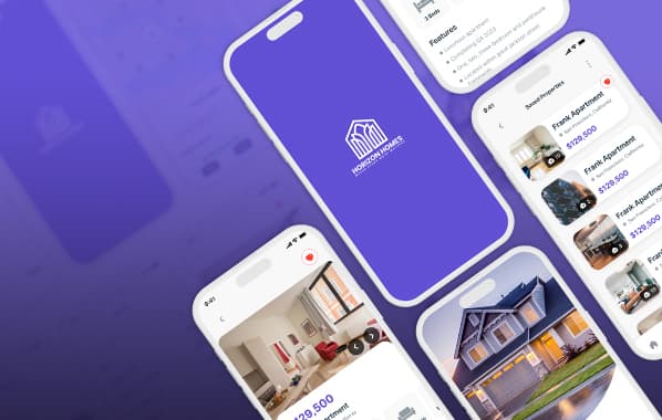 Showcasing Real Estate Services With Premium App Design
