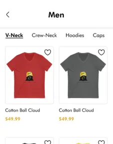 Netty Bell ecommerce app