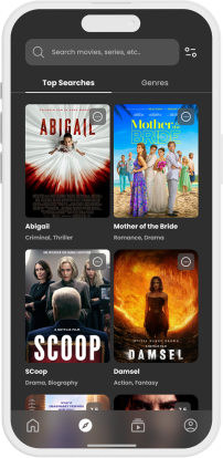 Discover Screen - Top Searches