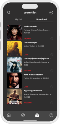 Watchlist Screen